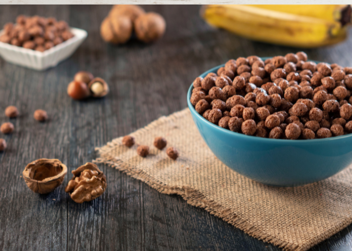 Homemade Cocoa Puffs (Chocolate Cereal)